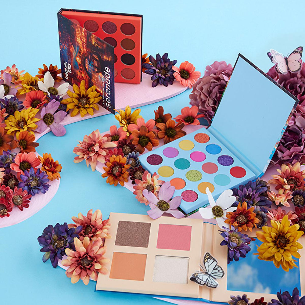 Beaulis Makeup Palette - Fun Face Spirit 903 Luminous Play for Enhanced Facial Features - view 4