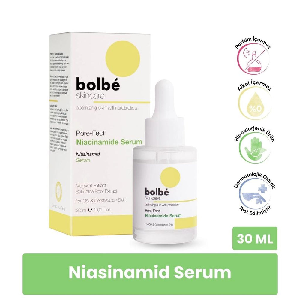 Bolbe Niacinamide Face Serum Pore Refining & Brightening 30ml