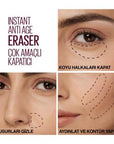 Maybelline Instant Anti Age Eraser Concealer - 04 Honey: High Coverage, Moisturizing, Dark Circle Coverage & Even Skin Tone Maybelline Instant Anti Age Concealer: High Coverage & Moisturizing concealer, high coverage concealer, moisturizing concealer, dark circle concealer, skin tone concealer, Instant Anti Age Eraser, Maybelline concealer, 04 Honey concealer, makeup, contouring, blemishes, dark circles, skin imperfections, uneven skin tone, brightened complexion, illuminated complexion, skin care, skincare