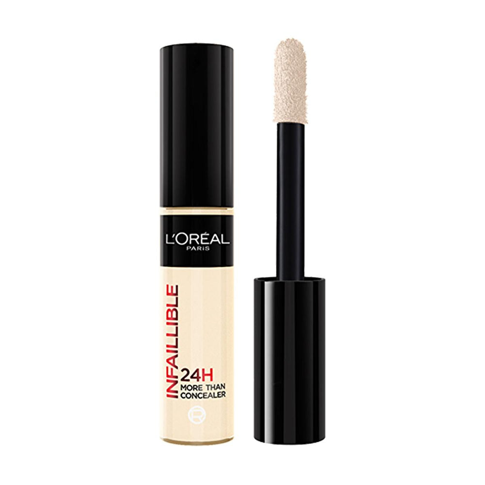 Loreal Paris Infaillible 24H Long-Lasting High Coverage Concealer for Full Face - Waterproof & Hydrating - Concealer
