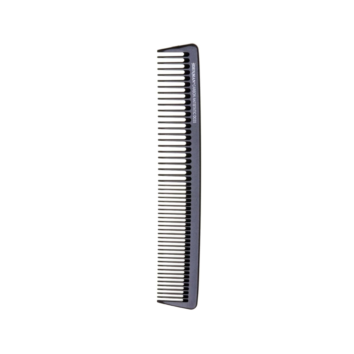 Denman Denman Carbon Comb Small DC03 - High-Quality Hair Care Tool for Detangling & Styling Denman Carbon Comb Small DC03 - Smooth Hair Care Denman Carbon Comb, Hair comb, Small hair comb, DC03 comb, Hair care tools, Detangling comb, Styling comb, Carbon hair comb, Denman hair care, Hair styling tools, Hair detangling tools