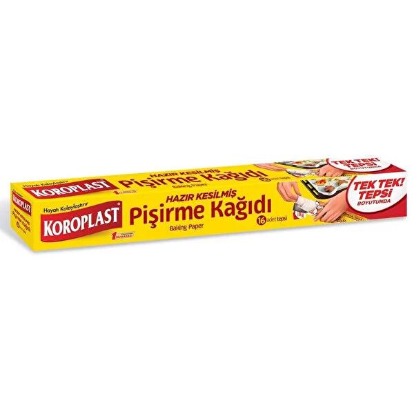 Koroplast Parchment Paper Pre-Cut Sheets - Non-Stick Baking Paper for Easy Cooking & Cleanup Koroplast Parchment Paper for Easy Cooking parchment paper, baking paper, non-stick cooking paper, oven-safe paper, pre-cut parchment sheets, cooking essentials, baking supplies, kitchen accessories, cooking paper, non-stick baking