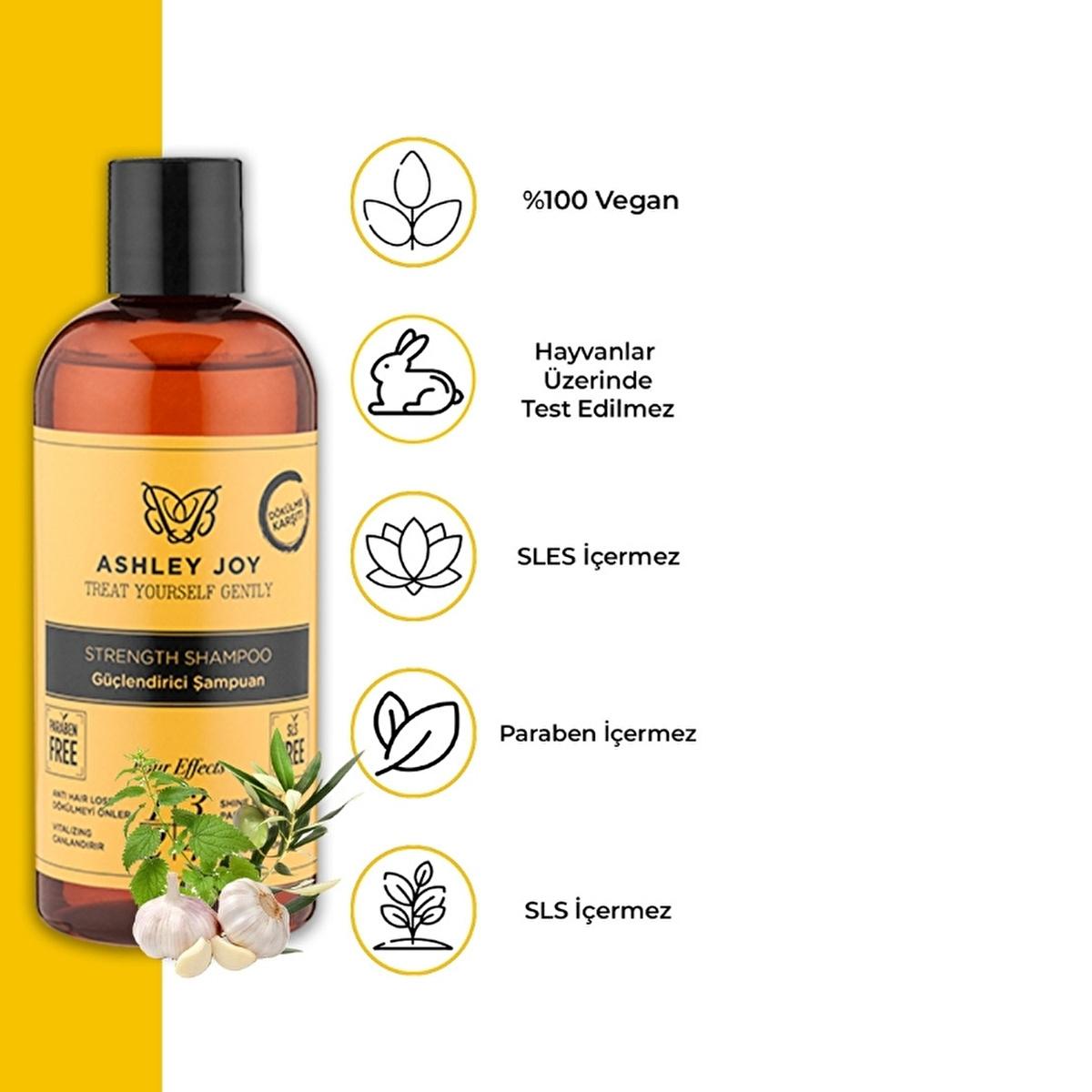 Ashley Joy Hair Loss Strengthening Shampoo - Garlic & Keratin Repair, Boost Volume & Shine - 400ml Ashley Joy Hair Loss Shampoo - Garlic & Keratin Repair hair loss shampoo, strengthening shampoo, garlic shampoo, keratin hair repair, volume boosting shampoo, anti hair fall shampoo, hair shine shampoo, damaged hair repair, Ashley Joy shampoo, dökülme karşıtı şampuan, hair strengthening, anti-breakage, hair repair, hair volume, hair shine, garlic extract, keratin, shampoo, hair care, hair treatment, hair fall 