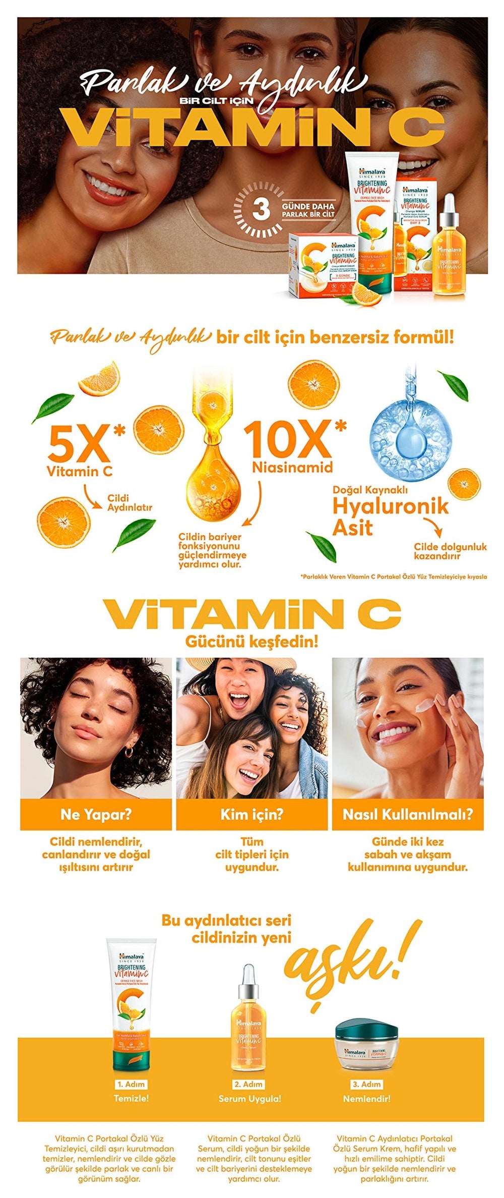 Himalaya Vitamin C Brightening Serum for Radiant Skin 30 ml