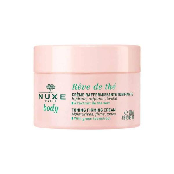 Nuxe Reve de The Toning Firming Cream for Anti-Aging Skincare - 200ml, Suitable for All Skin Types Nuxe Reve de The Toning Firming Cream - Anti-Aging Skincare Nuxe Reve de The, Toning Firming Cream, Anti-aging skincare, Firming cream, Skincare for all skin types, Anti-aging, Skincare, Firming, Smoothing, Daily skincare, Skincare routine, Skincare products, Cosmetics, Beauty products, Luxury skincare, Skincare for dry skin, Skincare for oily skin, Skincare for combination skin
