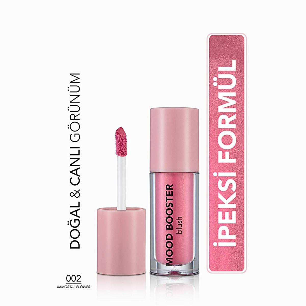 Flormar Mood Booster Liquid Blush: Natural Glow & Radiant Finish - Long Lasting Shimmer Blush with Green Tea Extract Flormar Liquid Blush: Natural Glow & Radiant Finish liquid blush, shimmer blush, natural glow blush, Flormar Mood Booster blush, long lasting liquid blush, green tea blush, radiant finish blush, pigmented liquid blush, natural shimmer blush, blush, liquid makeup, shimmer makeup, radiant makeup, green tea extract, long lasting, easy to apply, blendable, makeup, cosmetics, beauty, face makeup, 