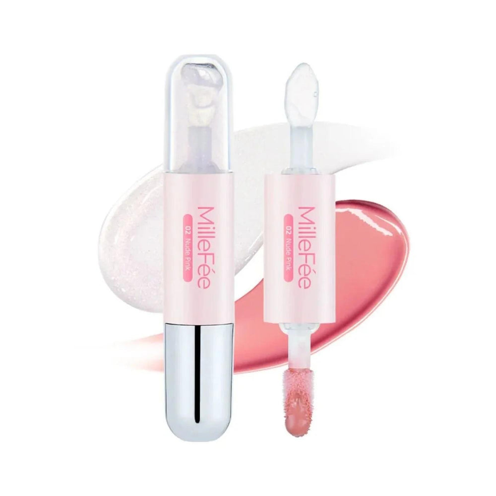 Millefee Idol 2in1 Lip Tint 02 Nude Pink - Long-Wear Lip Color