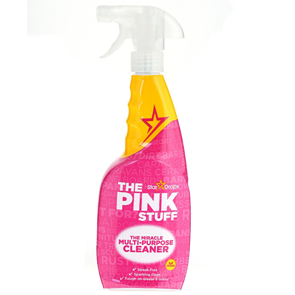 The Pink Stuff Multi-Purpose Cleaner Spray: Vegan, Grease & Dirt Remover for Sparkling Hard Surfaces - 25.36 fl oz The Pink Stuff Cleaner: Multi-Surface, Vegan, Grease Remover all-purpose cleaner, multi-surface cleaner, vegan cleaning spray, grease remover, dirt remover, hard surface cleaner, The Pink Stuff cleaner, cleaning spray, household cleaner, stain remover spray, all-purpose cleaning spray, surface cleaner, vegan cleaner, grease cleaner, dirt cleaner, hard surface cleaner, The Pink Stuff, cleaning, 