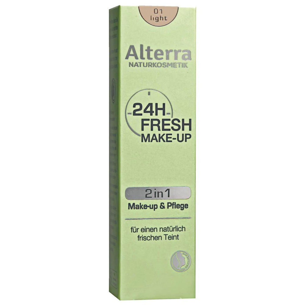 Alterra 24h Fresh Foundation in 01 Light 30 ml