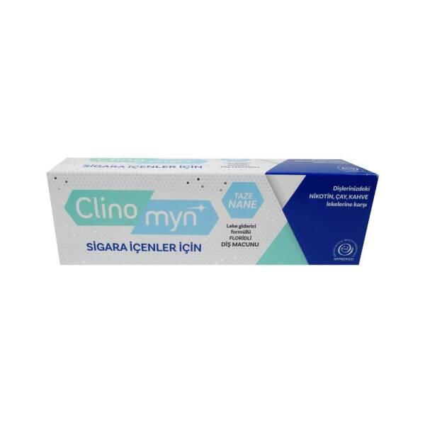 Clinomyn Whitening Toothpaste for Smokers - 75ml, Fluoride & Peppermint Clinomyn Whitening Toothpaste for Smokers - 75ml toothpaste for smokers, whitening toothpaste, oral care for nicotine stains, fluoride toothpaste, peppermint toothpaste, Clinomyn, smokers oral care, teeth whitening, oral hygiene, nicotine stain removal