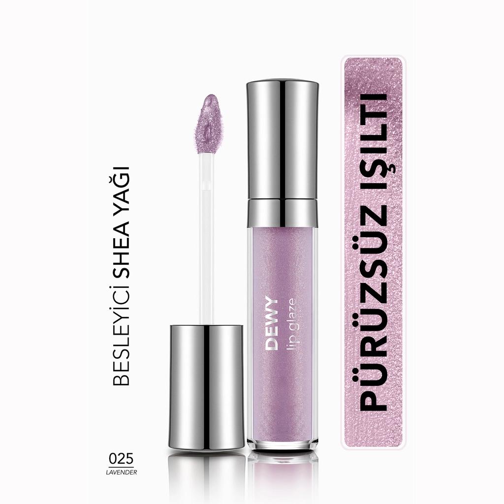 Flormar Dewy Lip Glaze 025 Lavender for Glossy Shine