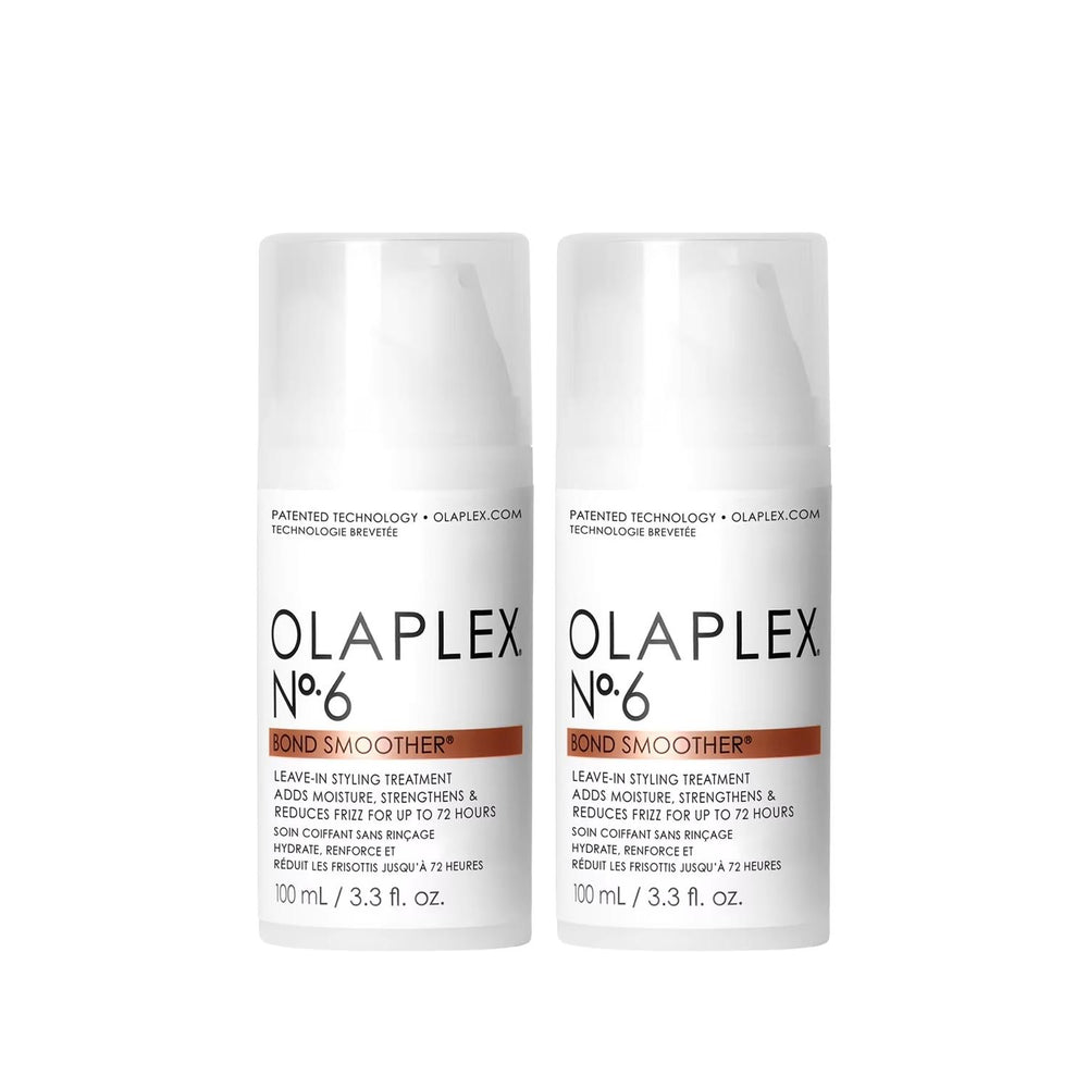 Olaplex Bond Smoother No:6 - Hair Repair & Smoothing Treatment for Damaged Hair, 100ml x2 - Hair Mask