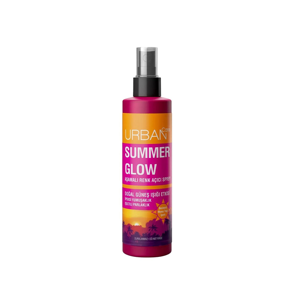 URBAN Care Summer Glow Hair Lightening Spray 150ml - Gradual Hair Lightener for Natural-Looking Results URBAN Care Summer Glow Hair Lightening Spray hair lightening spray, gradual hair lightener, URBAN Care Summer Glow, at-home hair lightening, summer hair care, hair care, styling products, natural hair lightening, sun-kissed glow, low-maintenance hair