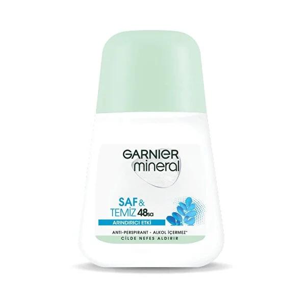 Garnier Mineral Roll-On Anti-Perspirant Deodorant - 50ml, Alcohol-Free, Dermatologically Tested for Effective Sweat Control Garnier Mineral Roll-On Deodorant - Alcohol-Free &amp; Dermatologically Tested Garnier Mineral Roll-On, Anti-Perspirant Deodorant, Sweat Control, Dermatologically Tested, Alcohol-Free Deodorant, Roll-On Antiperspirant, Sensitive Skin, Long-Lasting Dryness, Moisture-Absorbing Minerals