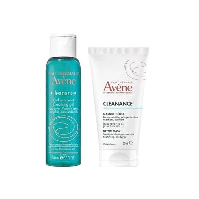 Avene Cleanance Detox Mask 50 ml, Avene Cleanance Cleansing Gel 100 ml, Avene Cleanance Detox Mask and Cleansing Gel Kit Avene Cleanance Detox Mask - Cleansing Gel Kit | 50ml + 100ml Avene Cleanance Detox Mask & Cleansing Gel Kit avene, cleanance, detox-mask, cleansing-gel, skincare-kit, oily-skin, acne-prone, sensitive-skin, vegan-skincare, ai-generated