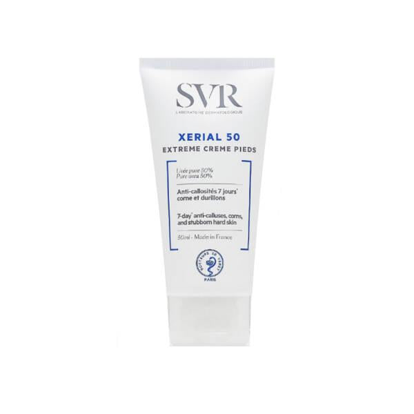 SVR Xerial 50: Intensive Foot Care Cream with Urea & Salicylic Acid - Treat Dry, Cracked Heels & Calluses - Exfoliating & Smoothing (50ml) SVR Xerial 50: Foot Cream for Dry Cracked Heels - Exfoliate & Smooth foot care cream, urea foot cream, salicylic acid foot cream, dry feet treatment, cracked heel cream, exfoliating foot cream, foot smoothing cream, svr xerial 50, foot callus remover, foot cream, urea cream, salicylic acid, dry feet, cracked heels, exfoliating, smoothing, callus remover, foot care, foot 