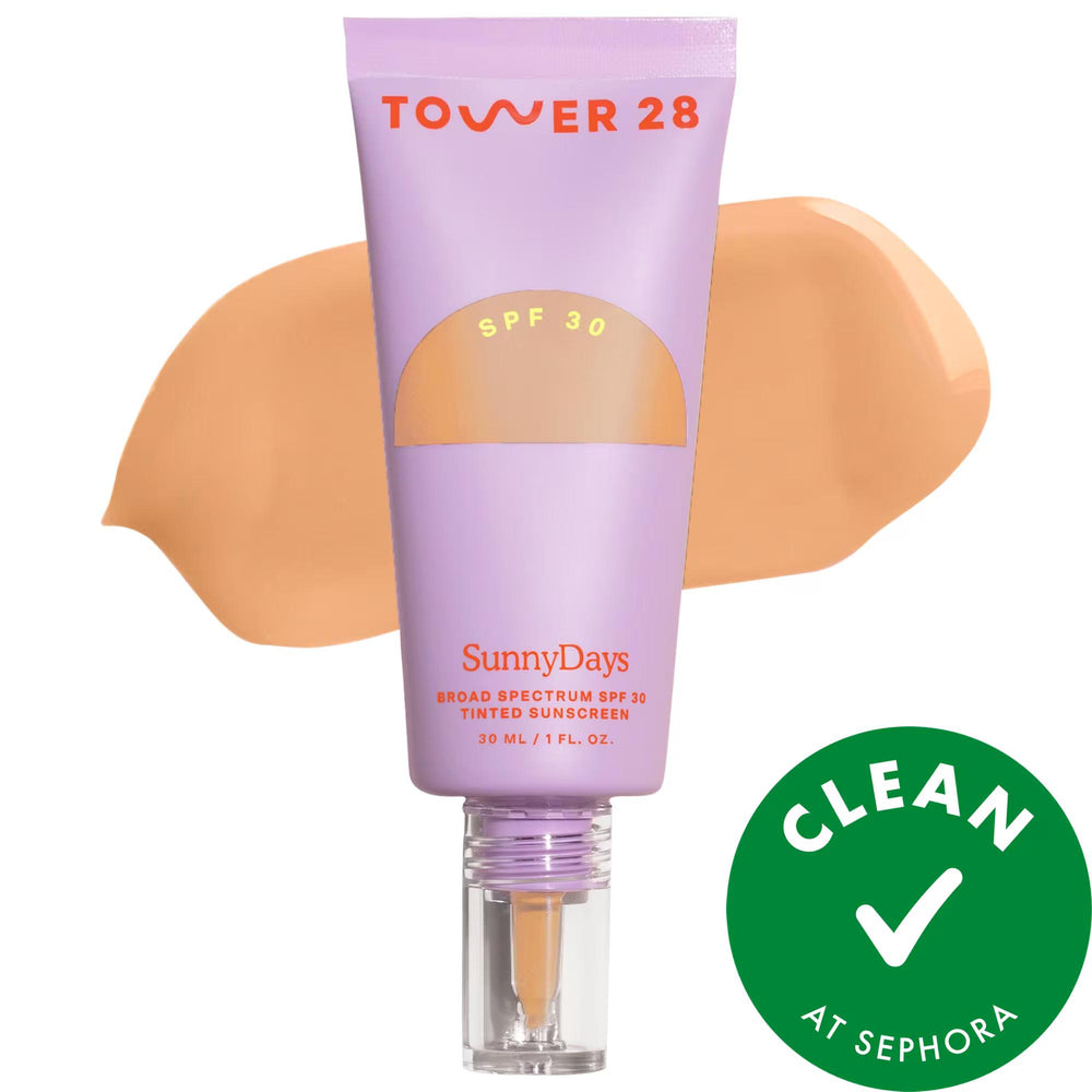 SunnyDays SPF 30 Tinted Sunscreen Foundation - Natural Finish, Vegan & Cruelty-Free SunnyDays SPF 30 Tinted Sunscreen - Natural Finish & Clean Beauty tinted sunscreen foundation, natural finish foundation, SPF 30 sunscreen, vegan skincare, gluten-free cosmetics, cruelty-free beauty products, sensitive skin sunscreen, clean beauty products, mineral sunscreen, natural finish makeup, vegan beauty, cruelty-free cosmetics, sun protection, everyday makeup, eco-friendly beauty products