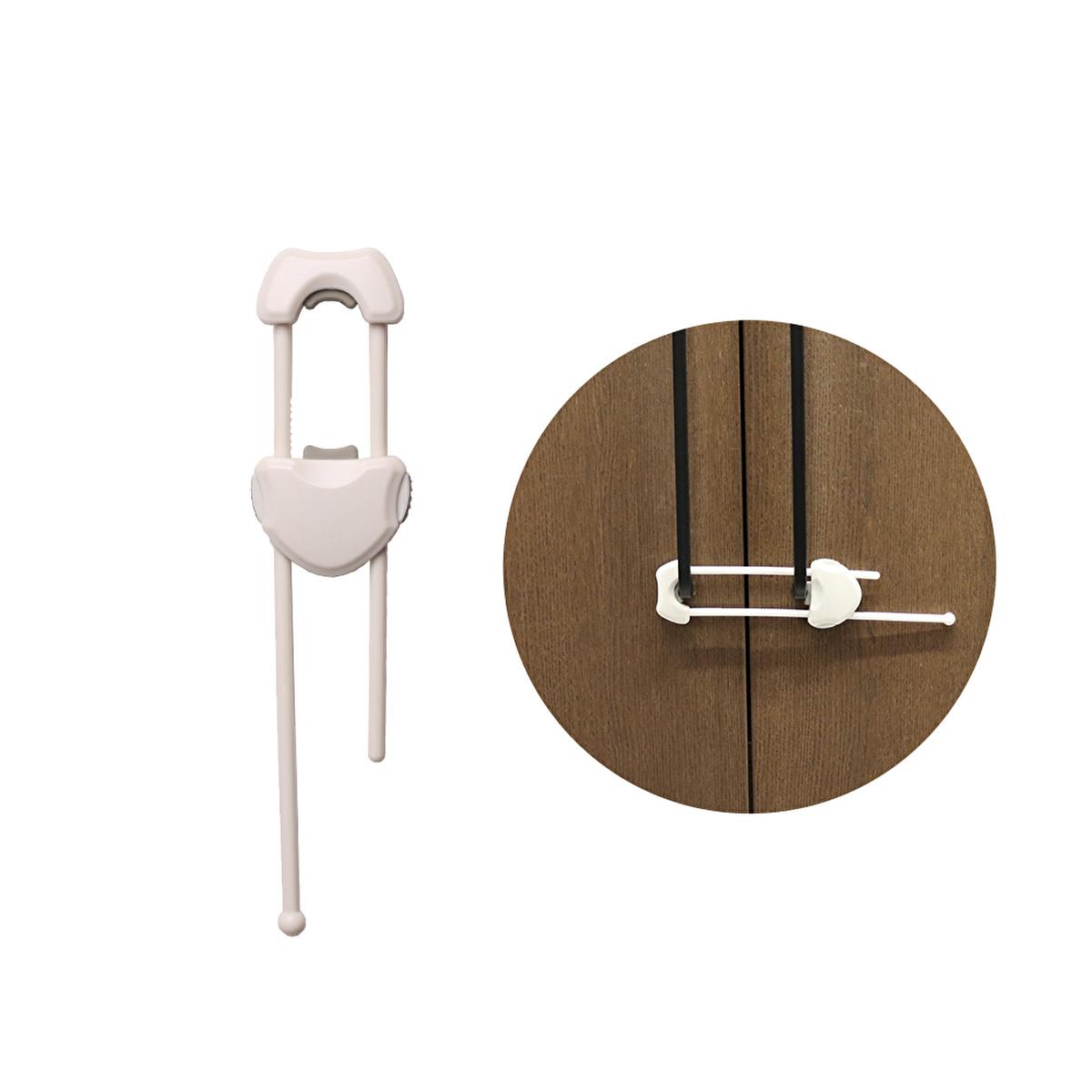 Miny Baby Safety Cabinet Lock - Adjustable Handle Lock for Childproofing Miny Baby Safety Lock for Cabinets baby safety lock, childproofing cabinet lock, cupboard safety lock, adjustable handle lock, child safety device, baby proofing, cabinet safety, toddler safety, child safety products, home safety, nursery safety, babyproofing, Miny Baby