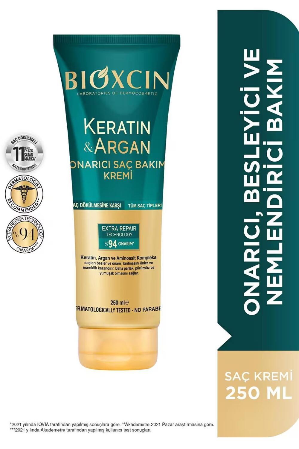 Bioxcin Keratin & Argan Repair Hair Cream - image 7