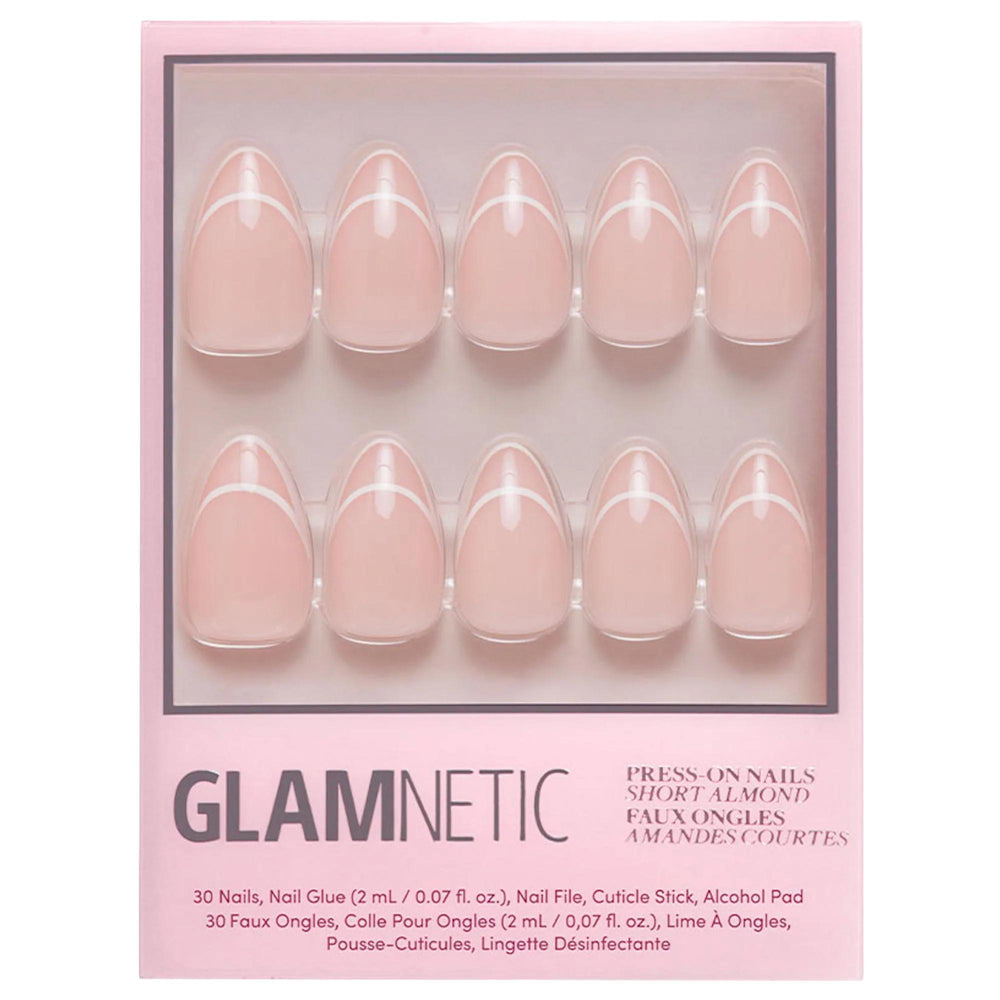 Glamnetic Press-On Nail Kit - Reusable, Salon-Quality Manicure at Home, Variety of Styles, Up to 2 Weeks of Wear Glamnetic Press-On Nail Kit - Salon-Quality Manicure at Home press-on nail kit, at-home nail application, DIY nail kit, reusable nails, salon-quality manicure, nail care, beauty products, cruelty-free, gluten-free, easy nail application, long-lasting nail beauty, variety of nail styles, nail glue, nail file, cuticle stick, alcohol pad, nail beauty, beauty essentials, at-home beauty solutions