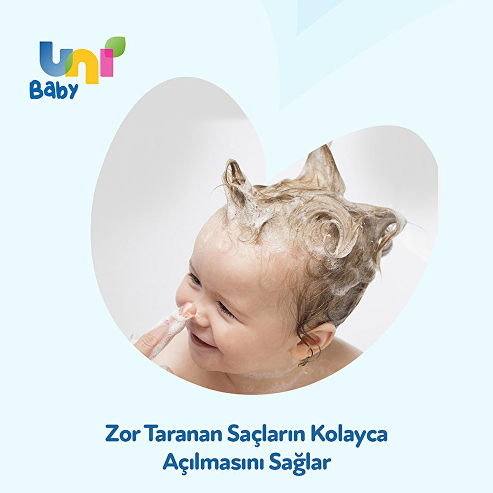 Uni Baby Kolay Tarama Saç ve Vücut Şampuanı - Gentle Detangling Baby Shampoo 700ml - Shampoo
