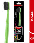Colgate Colgate Neo Toothbrush - Manual Toothbrush with Dense 2546 Bristles, Medium Hardness, 6 Color Options - view 3