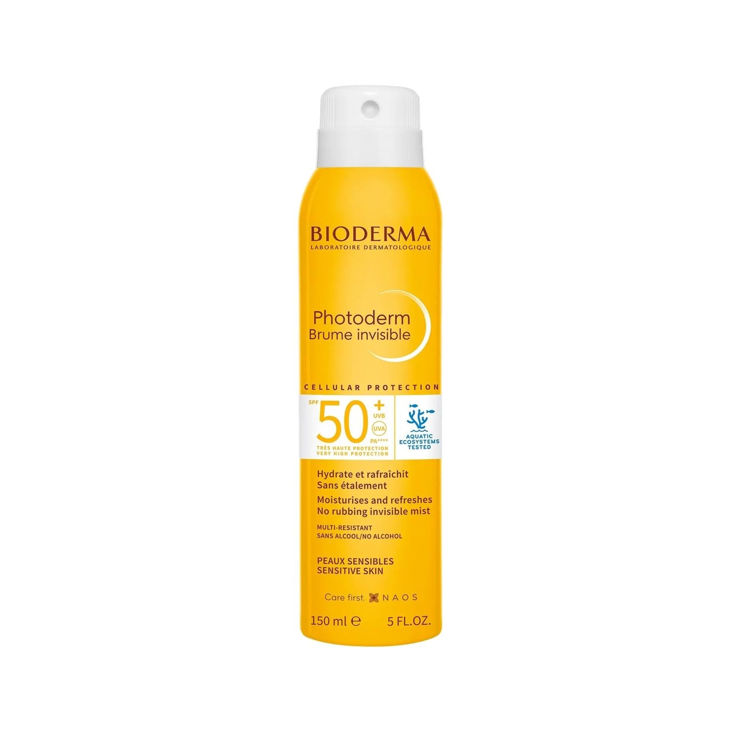 Bioderma Photoderm Max Sun Mist SPF50+ Sunscreen Spray for Active Individuals - 150 ml Bioderma Photoderm Max SPF50+ Sunscreen Spray Sunscreen Spray, SPF50+, Bioderma Photoderm Max, Sun Protection, Skin Care, Outdoor Protection, Easy Application, Dermatologically Tested, Sensitive Skin, Active Lifestyle, Beach Essentials, Outdoor Activities, Daily Sun Care