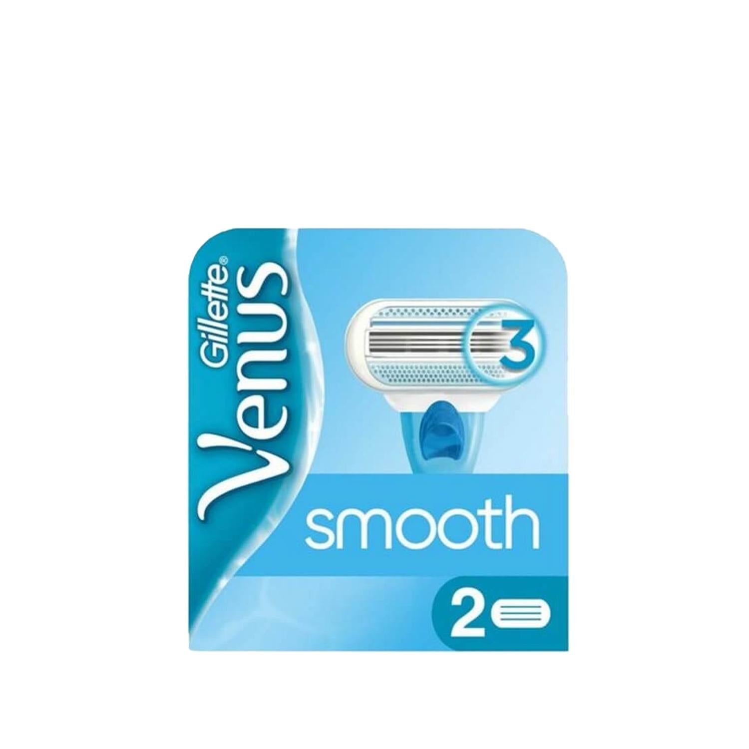Gillette Venus Smooth Replacement Razor Blades (Pack of 2) for Women - Smooth Shaving, Precise Fit Gillette Venus Smooth Razor Blades for Women Gillette Venus, Replacement razor blades, Smooth shaving, Razors for women, Shaving accessories, Women&#39;s grooming, Personal care, Shaving essentials