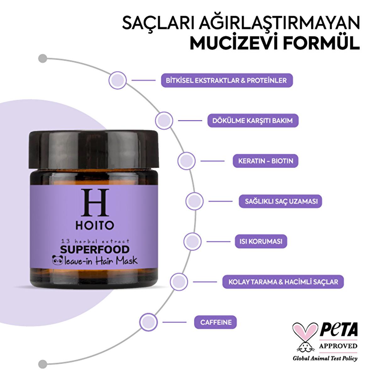 Hoito Superfood Leave-In Hair Mask: Repair, Protect & Detangle Damaged Hair - Anti-Frizz, Heat & Color Safe Treatment (3.38 fl oz) Hoito Leave-In Hair Mask: Repair, Protect & Detangle! leave-in hair mask, hair repair mask, anti-frizz hair treatment, heat protectant spray, split end repair treatment, color safe hair mask, damaged hair treatment, Hoito leave-in mask, hair mask, hair treatment, anti-frizz, heat protection, split end repair, color safe, damaged hair, nourishing, softening, detangling, hair care
