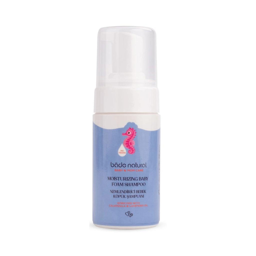 Bade Natural 100% Natural Baby Hair & Body Foam Shampoo 100 ml