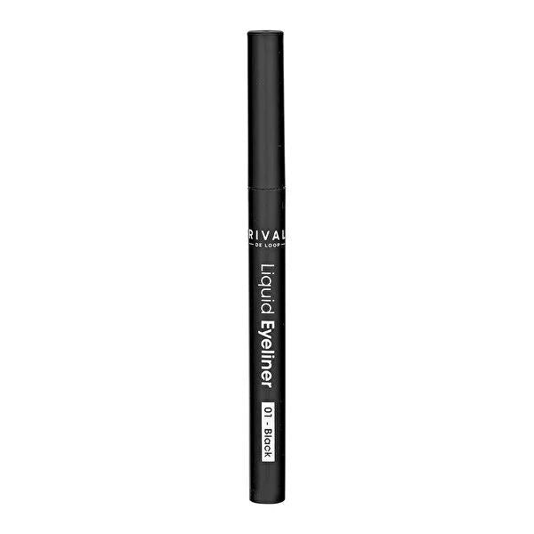 Rival de Loop Likid Eyeliner - Precise Liquid Eyeliner for Enhanced Eye Shape, Black, No:01 Rival de Loop Likid Eyeliner - Precise Black Eyeliner liquid eyeliner, black eyeliner, eye makeup, cosmetics, beauty products, precise application, long-lasting, classic black, easy to use, makeup essentials, beauty enthusiasts, cosmetic products