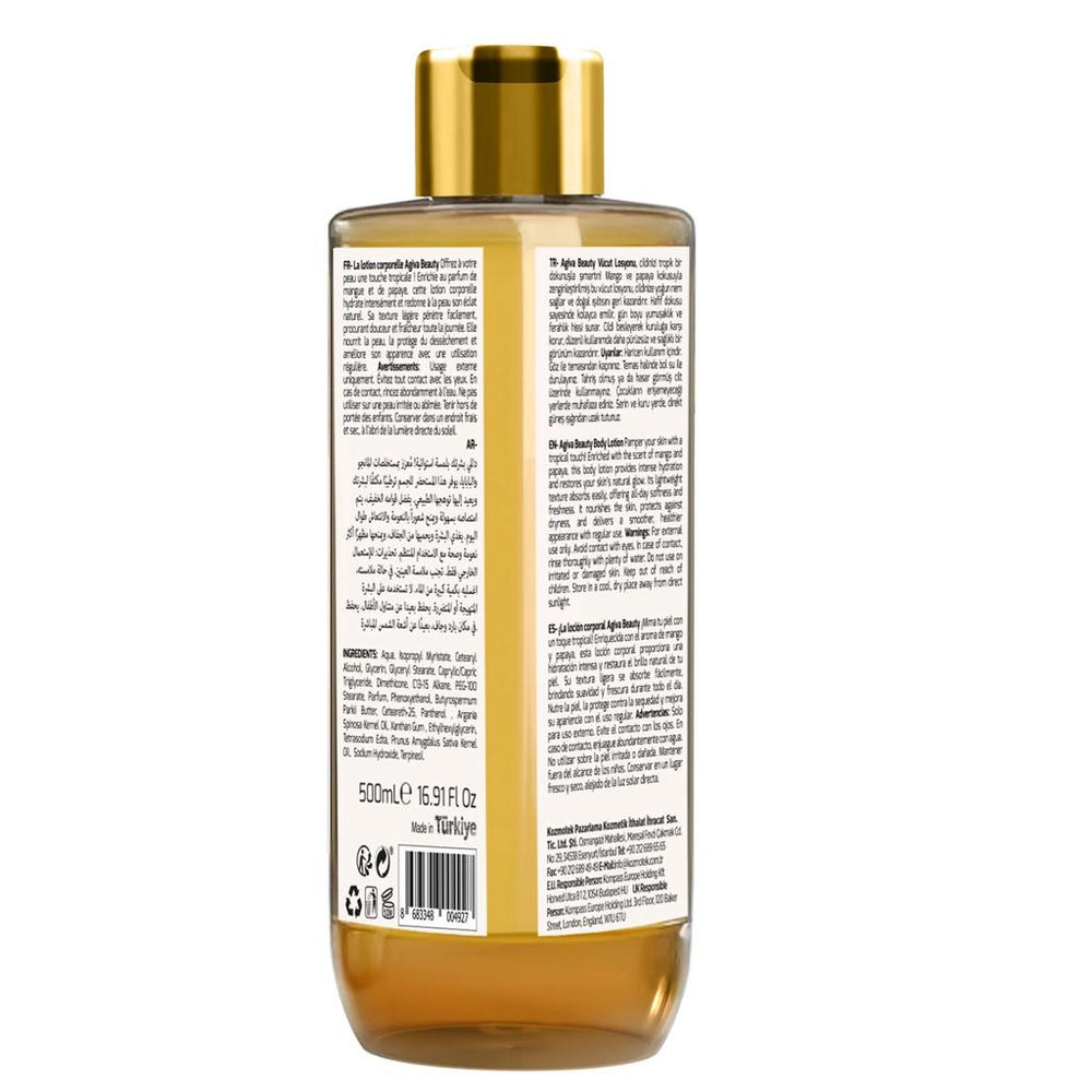 Agiva Mango & Papaya Shower Gel for Soft Skin 500 ml