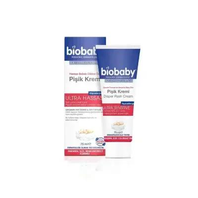 Biobaby Diaper Rash Cream: Natural Relief for Sensitive Baby Skin, Zinc Oxide Protection, Soothes Irritation & Redness - 75ml - image 4