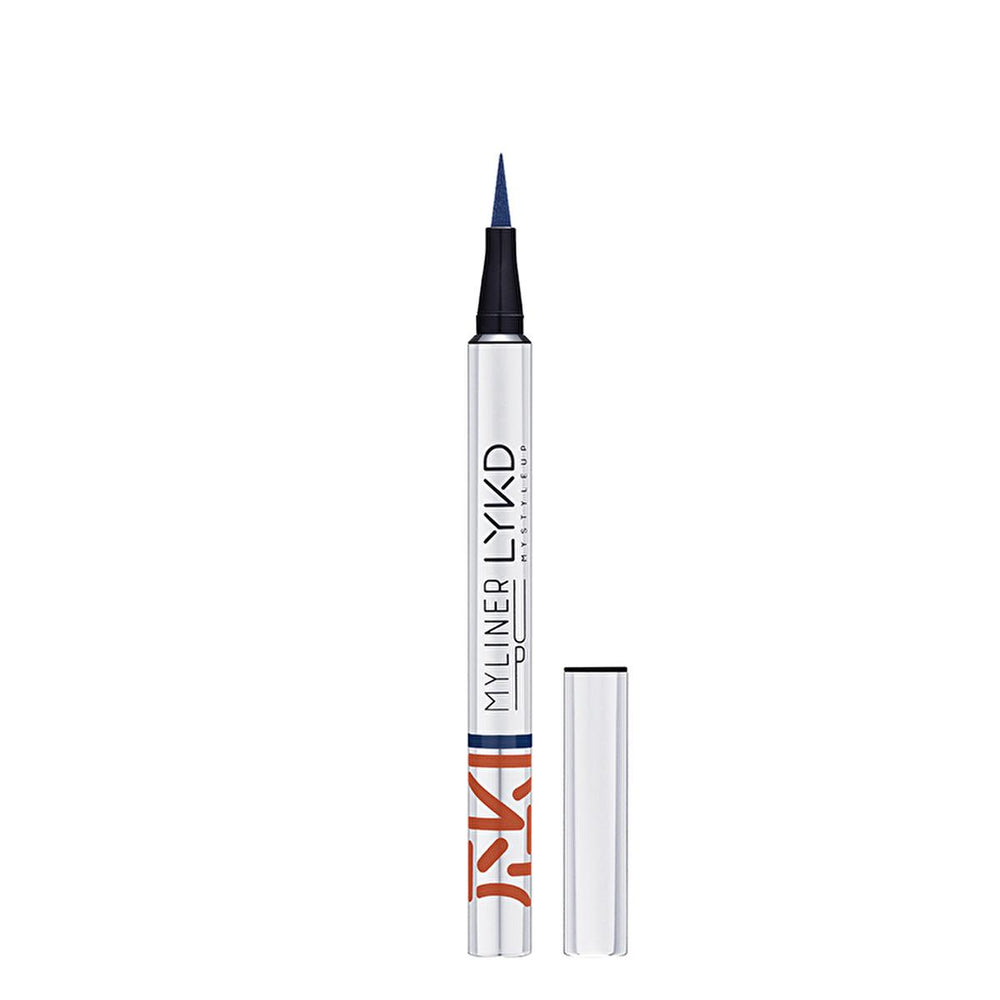 LYKD Ink Liner 833 Mavi - Precise Liquid Eyeliner for Long-Lasting Eye Makeup - Eyeliner