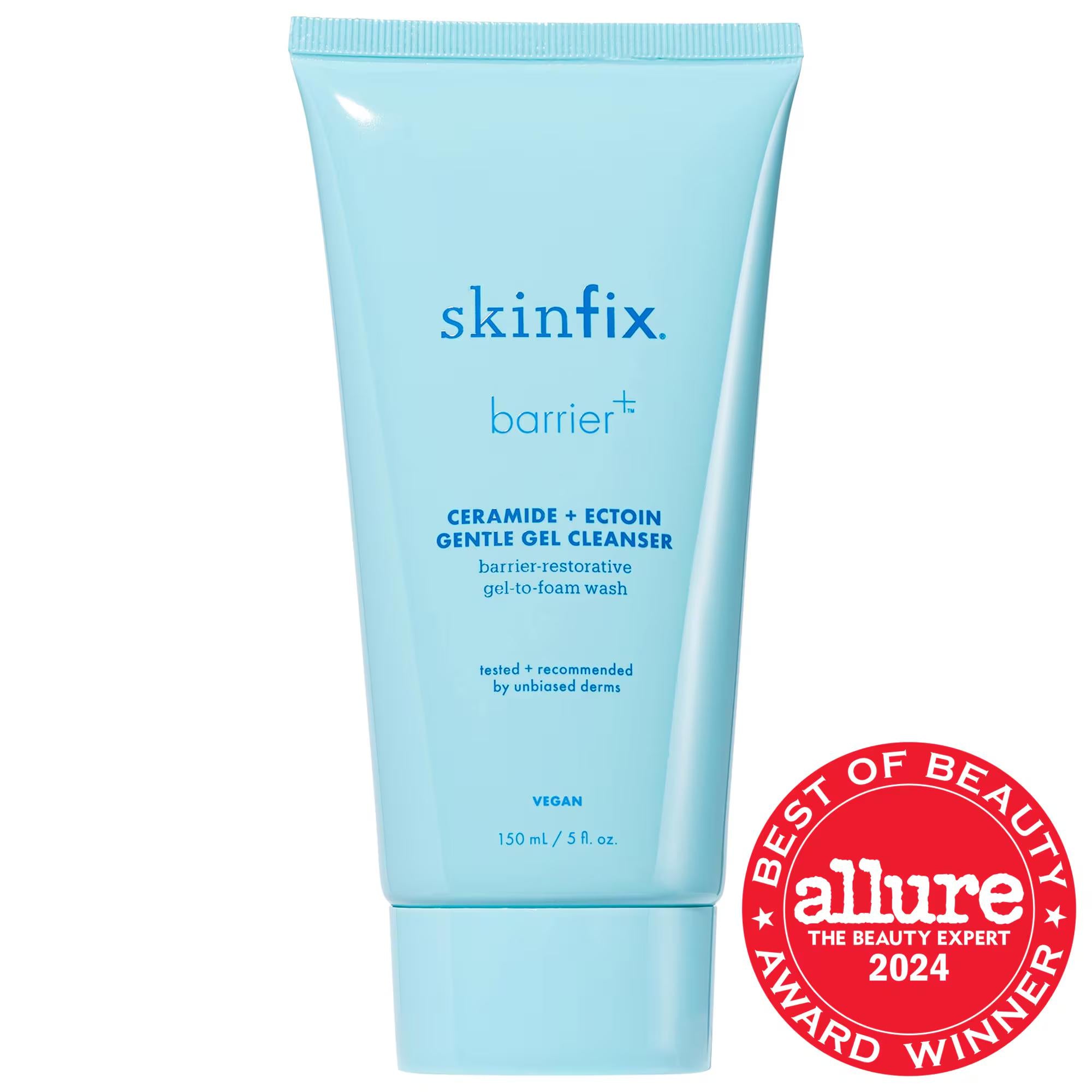 barrier+ Ceramide + Ectoin Hydrating Gentle Gel Cleanser - pH-Balanced, Vegan, Cruelty-Free Skincare Gentle Gel Cleanser - pH-Balanced, Vegan & Cruelty-Free gentle gel cleanser, vegan skincare, cruelty-free cleanser, sustainable skincare packaging, pH-balanced cleanser, ceramide skincare, ectoin skincare, hydrating cleanser, skincare for normal skin, skincare for dry skin, skincare for combination skin, skincare for oily skin, vegan cleanser, eco-friendly skincare, recyclable packaging, clean skincare, face