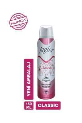 Jagler Classic Women's Deodorant - 150ml - Long Lasting Odor Protection, Refreshing Feminine Fragrance Jagler Women's Deodorant: Long-Lasting Feminine Fragrance women's deodorant, feminine deodorant, long-lasting deodorant, fragrance for women, body odor protection, classic women's deodorant, refreshing deodorant, daily deodorant for women, deodorant spray, women's fragrance, floral scent, musk, vanilla, skin-friendly deodorant, gentle deodorant, deodorant for sensitive skin, everyday deodorant, elegant fra
