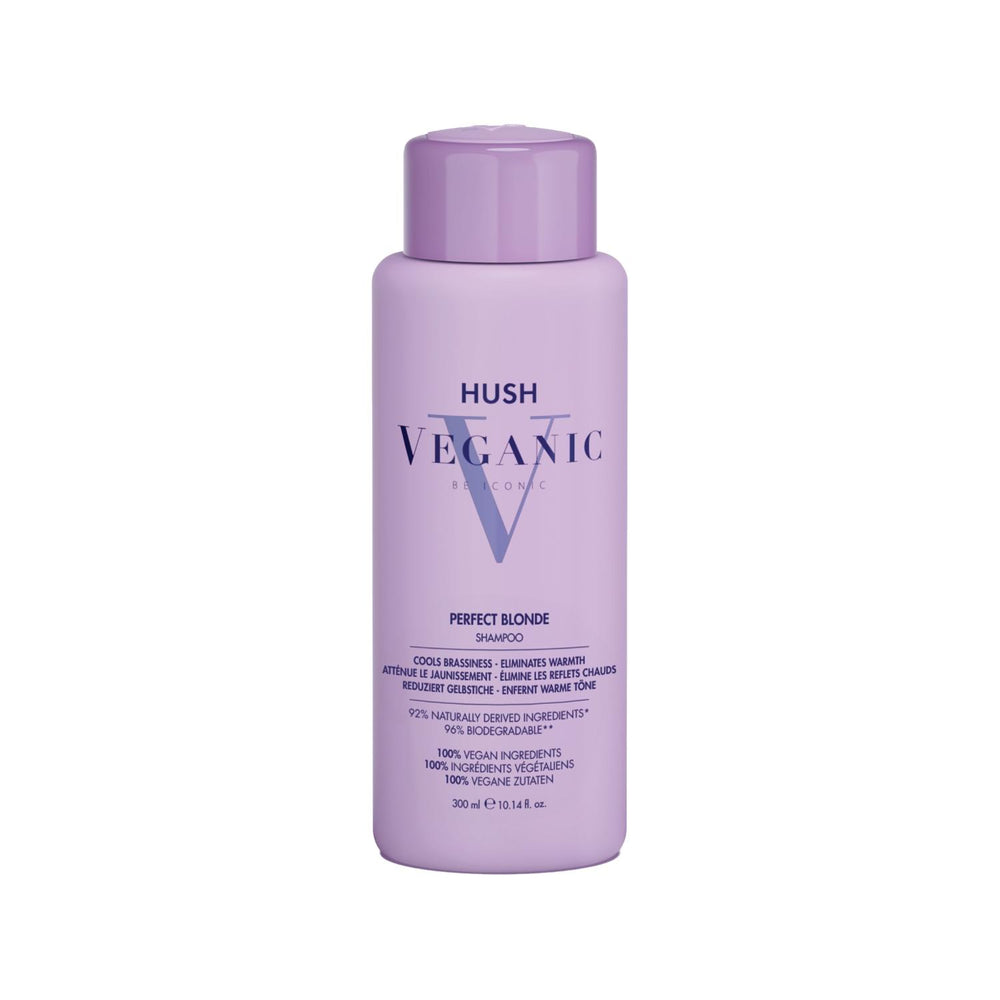 Hush Veganic Perfect Blonde Shampoo for Blonde & Platinum Hair 300ml