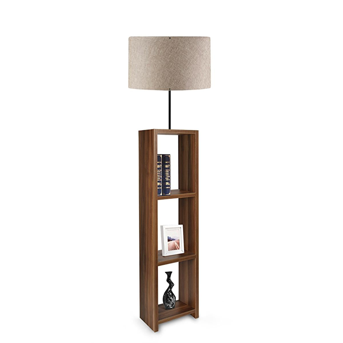 Homing Bej Dekoratif Raflı Lambader - Modern Decorative Lamp with Fabric Shade & 3-Tier Shelf Homing Bej Decorative Lamp - Modern LED Lighting decorative lamp, modern lighting, LED lamp, adjustable lamp, shelf lamp, fabric lampshade, E27 socket lamp, stylish lighting, home decor, office decor, living room lamp, bedroom lamp, cafe lighting, unique lamp design, energy efficient lighting