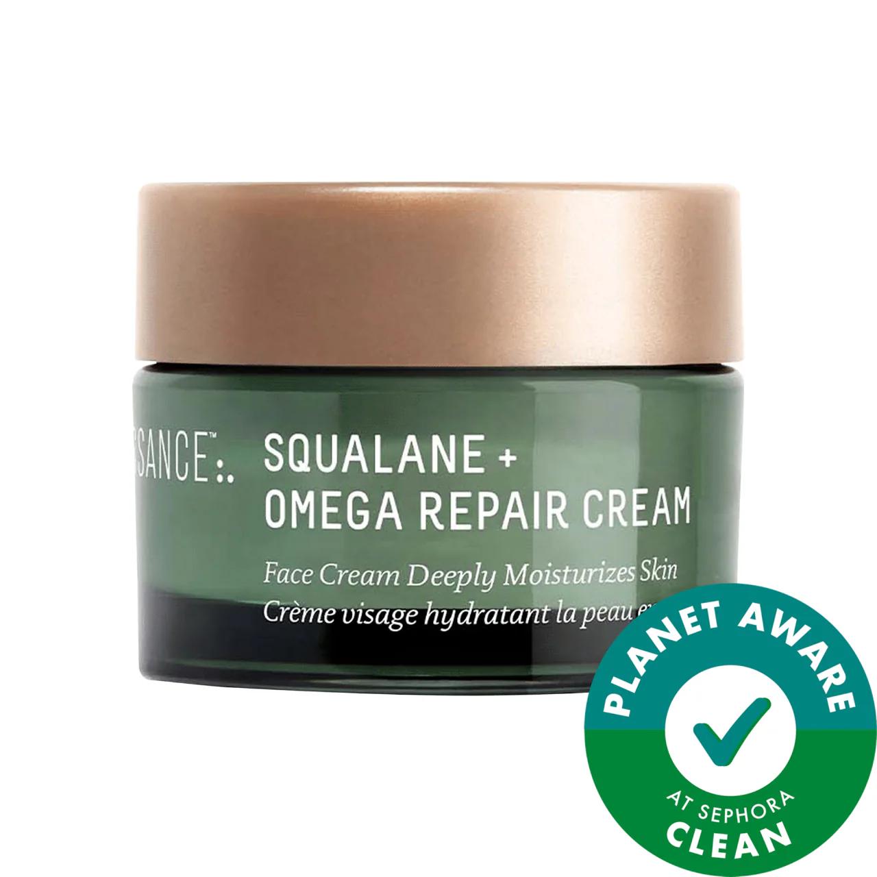 Mini Omega Repair Deep Hydration Moisturizer + Squalane - Vegan, Cruelty-Free Hydrating Cream for Dry Skin Mini Omega Repair Moisturizer - Deep Hydration for Dry Skin Hydrating Moisturizer, Vegan Skincare, Cruelty-Free Beauty Products, Deep Hydration, Squalane Moisturizer, Fragrance-Free Skincare, Moisturizing Cream, Skincare for Dry Skin, Sustainable Skincare, Vegan Moisturizer, Ceramide Moisturizer, Hyaluronic Acid Skincare