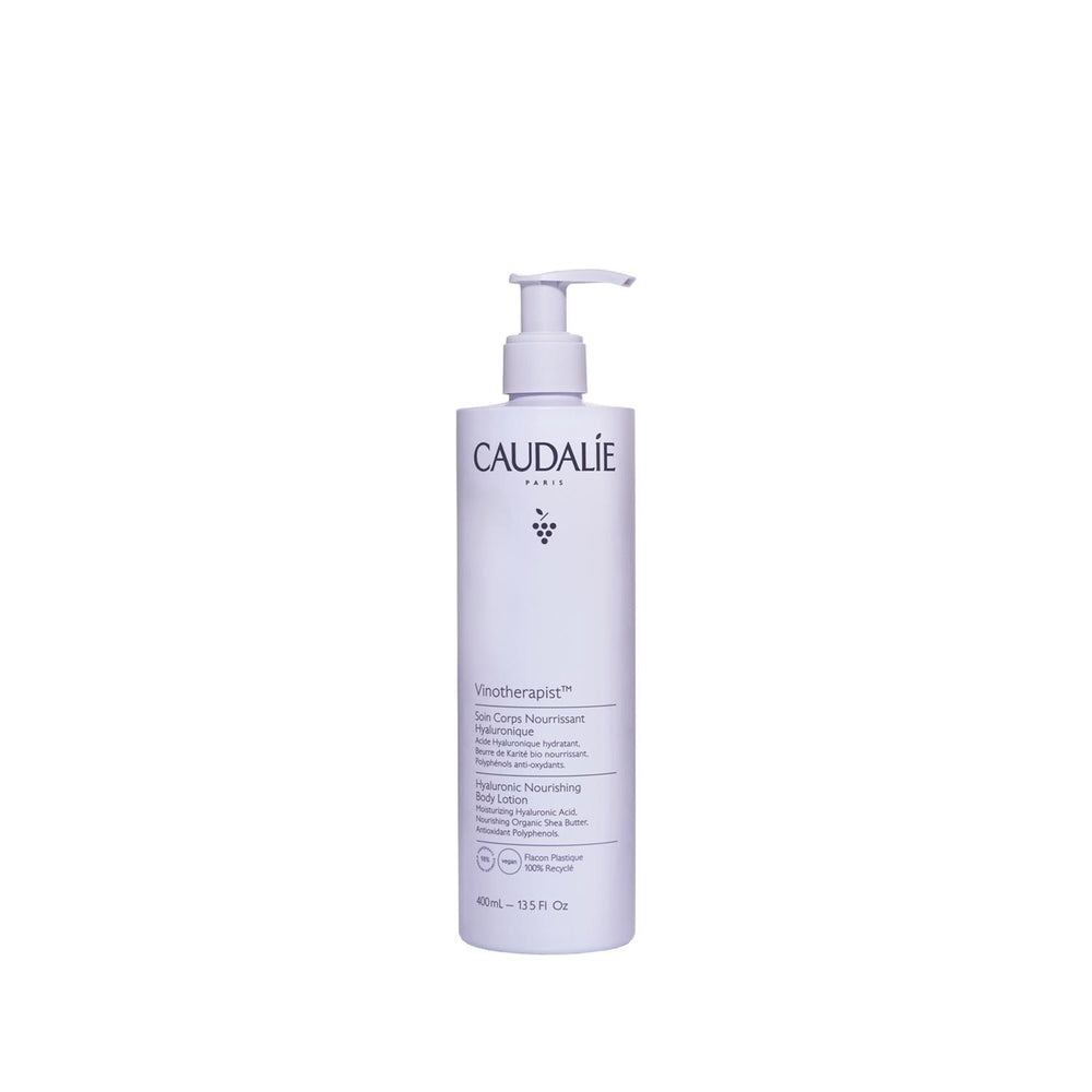 Caudalie Vinotherapist Nourishing Body Lotion with Hyaluronic Acid - 400ml Hydrating Moisturizer for Dry Skin Caudalie Vinotherapist Body Lotion - Hyaluronic Acid Moisturizer Caudalie Vinotherapist Body Lotion, hyaluronic acid body lotion, nourishing body moisturizer, 400 ml body lotion, natural skincare products, dry skin hydration, smooth skin, skincare routine, body care, moisturizing lotion, natural ingredients, skincare with hyaluronic acid