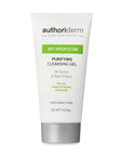Authoriderm: Gentle Cleansing Gel for Oily & Combination Skin - Control Shine, Minimize Pores, Purifying Facial Wash, Reduce Sebum - 150ml Authoriderm Cleansing Gel: Oily Skin? Control Shine & Purify! cleansing gel for oily skin, facial cleanser for combination skin, shine control cleanser, purifying facial wash, sebum control cleanser, gentle face wash oily skin, Authoriderm cleansing gel, oil control face wash, pore cleansing gel, face wash for oily and acne prone skin, facial cleanser, oily skin care, co