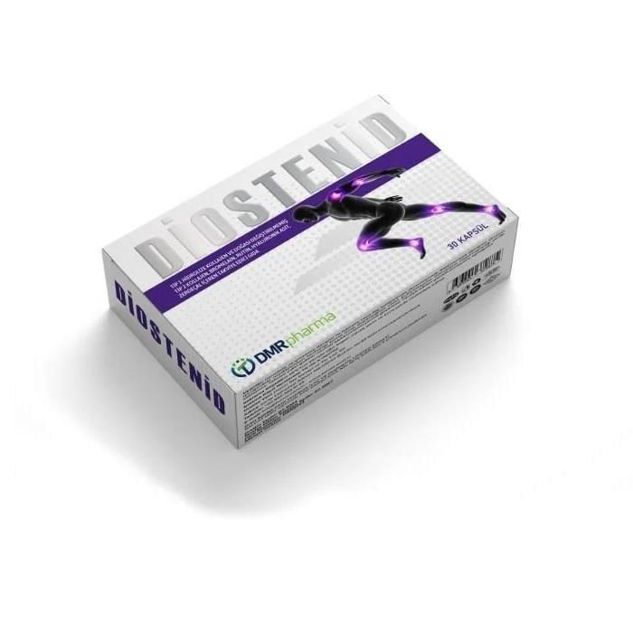 DMR Pharma Diostenid 30 Capsules - Collagen Supplement for Joint Health & Skin Support DMR Pharma Diostenid 30 Capsules - Joint Health & Collagen Support Dietary Supplement, Collagen Supplement, Joint Health Support, Vitamin D3 Supplement, Magnesium and Zinc, MSM for Joint Health, Hyaluronic Acid Supplement, Natural Health Products, Joint Health, Skin Health, Hair Health, Nail Health