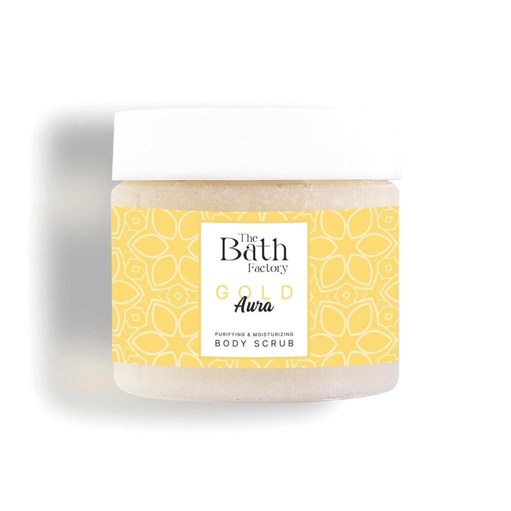 The Bath Factory Gold Aura Body Scrub 300g