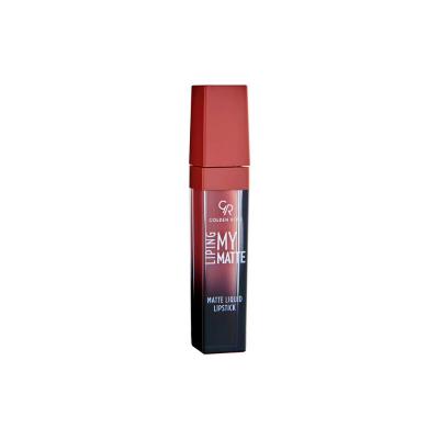 Golden Rose Matte Lipstick - Long Lasting Liquid Lip Color for Vibrant Look - image 5