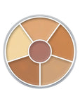 Kryolan Concealer Circle Palette 2 - Color Correcting Makeup 40g