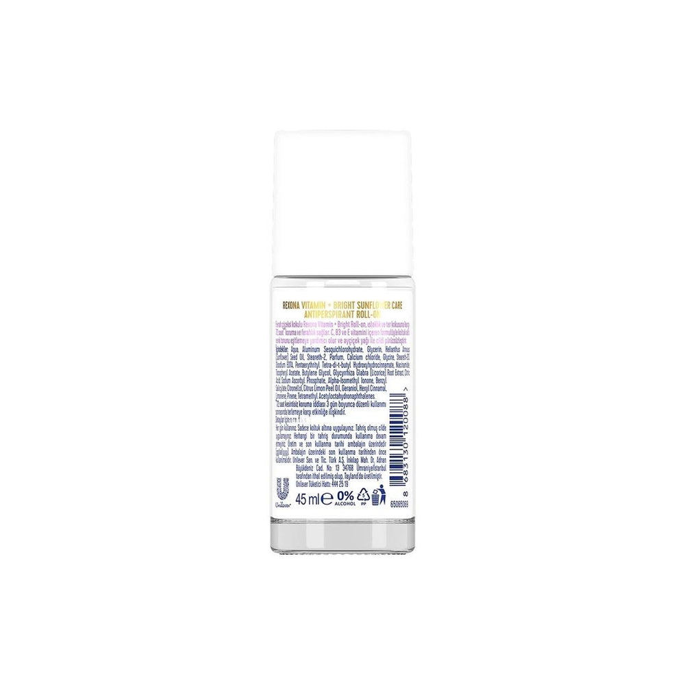 Rexona Vitamin & Bright Sunflower Care Roll-On Deodorant 45 ml