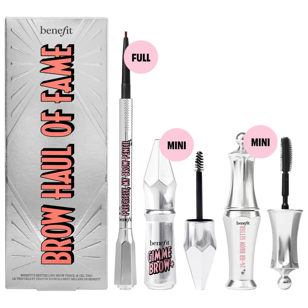 Anastasia Brow Haul of Fame Brow Bestsellers Set - Comprehensive Brow Makeup Kit for Defined, Volumized Brows with 24-Hour Hold Brow Makeup Set for Defined Brows - Anastasia Brow Makeup Set, Eyebrow Essentials, Makeup for Brows, Brow Definition, 24-Hour Brow Hold, Brow Care, Makeup Kit, Beauty Essentials, Sensitive Skin Friendly, Travel-Friendly, Long-Lasting Makeup, Brow Grooming, Beauty Gifts