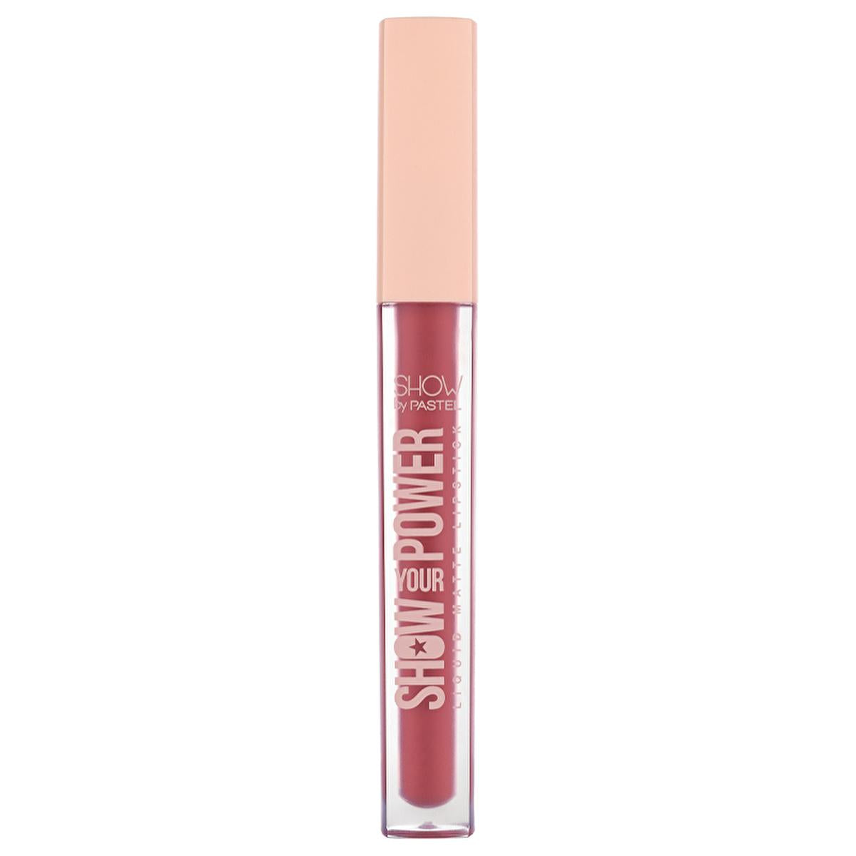 pastel show your power liquid matte lipstick in various shades, applicator of pastel show your power liquid matte lipstick Pastel Show Your Power Liquid Matte Lipstick - Long-Lasting No Transfer Formula for Makeup Enthusiasts | 4.10 g Pastel Show Your Power Liquid Matte Lipstick - No Transfer Formula show-your-power, liquid-matte-lipstick, vegan-lipstick, makeup-enthusiasts, long-lasting-lipstick, no-transfer-lipstick, paraben-free-cosmetics, gluten-free-lipstick, cruelty-free-beauty, ai-generated