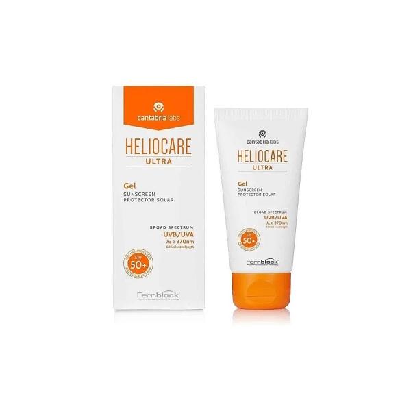 heliocare ultra 90 spf50 gel 50ml packaging, heliocare ultra gel application on skin, anti-aging sunscreen gel texture Heliocare Ultra 90 SPF50+ Gel - Anti-Aging Formula | 50ml Heliocare Ultra 90 SPF50+ Gel - Sensitive Skin Protection heliocare, spf50-sunscreen, sensitive-skin, oily-skin, acne-prone-skincare, ultra-90-gel, sun-protection, anti-aging, oil-free-sunscreen, ai-generated