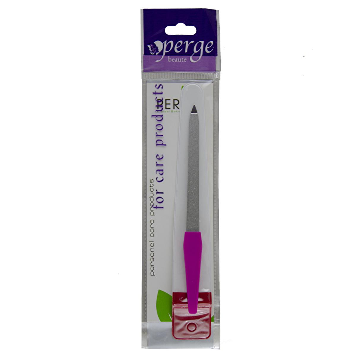 Perge Nail File - Durable Manicure & Pedicure Tool for Personal Grooming Perge Nail File for Manicure & Pedicure nail file, nail care, personal grooming, manicure tool, pedicure tool, nail shaping, durable nail file, manual nail file, simple nail care, easy nail shaping, nail health, grooming tools